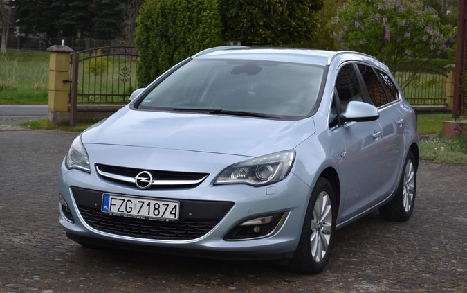 Opel Astra cena 25600 przebieg: 226000, rok produkcji 2014 z Iłowa małe 407